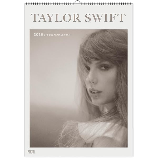 Taylor Swift Official 2026 12 X 24 Inch (Hanging) Monthly