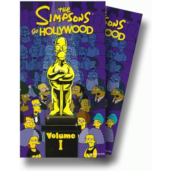 Amazon.com: The Simpsons Go Hollywood, Vol. 1 [VHS] : Simpsons
