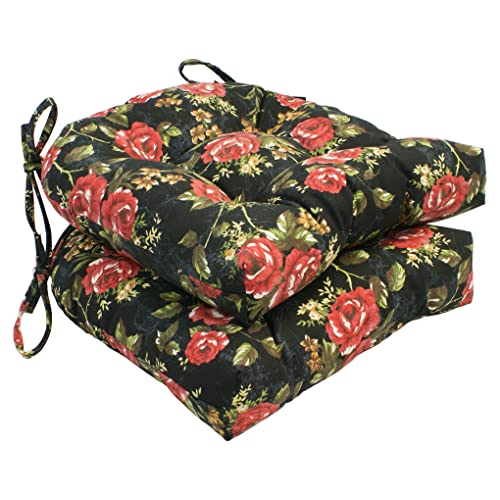 16-Inch U-Shaped Tufted Chair Cushions (Set Of 2)  916X16Us-T-2Ch-Id-006