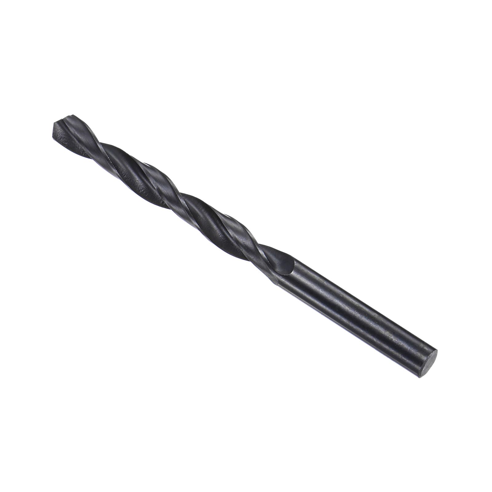 CoCud 6542 High Speed Steel Twist Drill Bits, 8.9mm Diameter 125mm Length, Black Oxide Straight Twist Jobber Drill Bit - (Applications: for Metal Woodwork Plastic Aluminum)