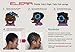 New Magic Twist Hair Sponge, ELERA Afro Braid Style Dreadlock Coils Wave Hair Curl Sponge Brush (Double-side oval)1pcs