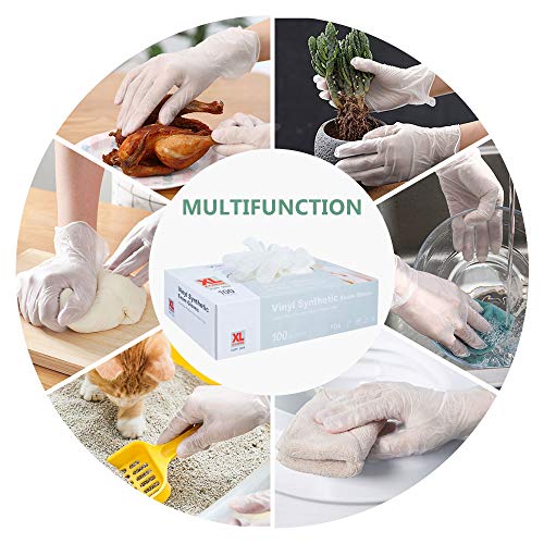 Disposable-Gloves-Squish-Clear-Vinyl-Gloves-Latex-Free-Powder-Free-Glove-Health-Gloves-for-Kitchen-Cooking-Food-Handling-100PCSBox-Medium