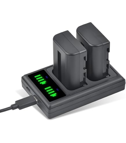 ENEGON Batteria Sostitutiva (2 Pezzi) E Caricabatterie Dual USB - Foto 6