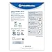 Printworks White T-Shirt Transfers for Inkjet Printers, For Use on White Fabrics Only, Photo Quality Prints, 20 Sheets, 8 ½” x 11” (00546)