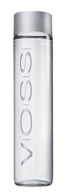 Voss STILL Gletscher Wasser in Glasflasche 6 x 0,375 Liter