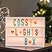 cossy 300 Cinema Light Box Letters, Lightbox Number, Symbols and Emojis for A4 Light Box
