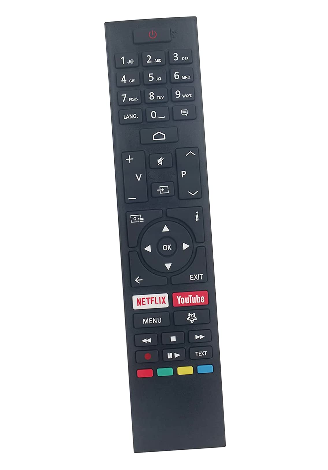 AULCMEET CT-8557 RC43157 sub CT-8558 RC43159 Replacement Remote Control Compatible with Toshiba 4K OLED Smart TV 43UA3A63DG 50UA3A63DG 55QA4C63DG RM-C3602 P50UA2031A CT-8558