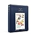 Mini Photo Album Book for Instax Fujifilm Polaroids HP Sprocket 2x3 Inch Pictures fugi Photos 64 Pockets Dark Blue