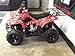 110cc ATV for kids youth children small ATV 4 Wheeler Gas ATV Quad LED lights Matching Rims (Camo color)