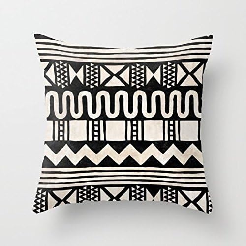 Decorative Pillow Case African Tribal Pattern Cushion Cover 18" x 18"