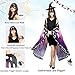 SIPU Butterfly Wings for Women, Monarch Soft Butterfly Fabric Shawl Fairy Wings Cape Halloween Decor Costume Accessory with Lace Mask