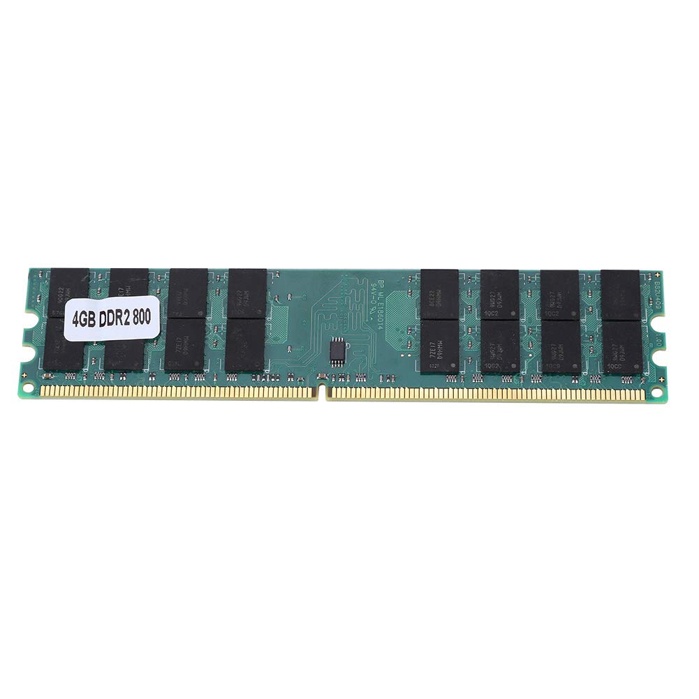 4GB 800MHz Memory Module, 240 Pin RAM DDR2 Large Capacity Memory Module Fast Data Transmission Memory Module for AMD
