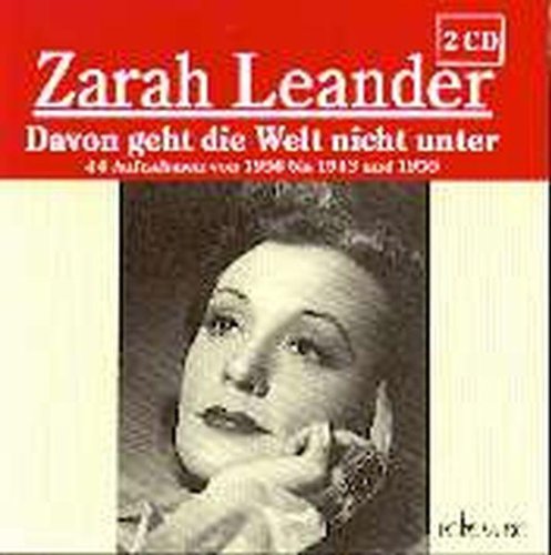 Davon Geht die Welt Nicht un - Zarah Leander: Amazon.de: Musik