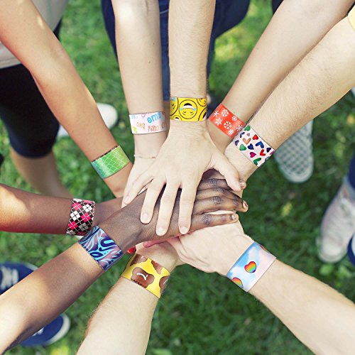 5 Bracelets+Favors+Colorful+Birthday+Classroom
