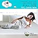Full Mattress Pad Cover - Fitted Sheet for 54x75 Inches Bed, 16 Inch Deep Pocket, Quilted, White