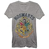 Harry Potter Hogwarts Crest Juniors Heather T-Shirt