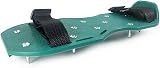 QWORK Gunite Spiked Shoes with 1 Inch Short Spikes for Epoxy Green 1 Pair