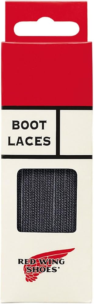 Red Wing レッドウィング 971 純正 Flat Nylon Bootlaces フラットナイロン ブーツレース ブラック 30インチ 75cm 靴紐 シューレース 靴ひも Amazon