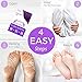 Dr. Entre's Foot Peel Mask 2 Pack, Baby Soft Feet in Just 7 Days, Lavender Exfoliating Callus Remover, Free Foot Care E-Book Included
