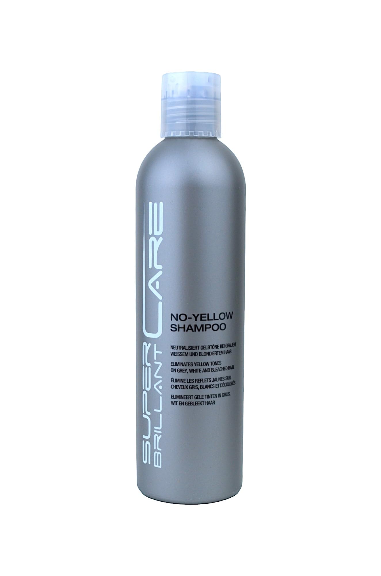 JULYBRO SHAMPOO, SHAMPOO for Color-Treated Hair 250 ml - HH Super Brilliant Care No-Yellow, Unscented, Glossy, Adds Shine, Unisex, Hair Cleanser
