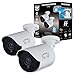 Night Owl Security, 2 Pack Add–On 1080p HD Wired Security Bullet Cameras (White)