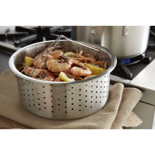 Calphalon Classic Stainless Steel 8 quart Stock Pot with Steamer and