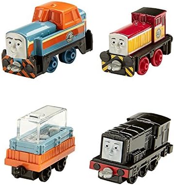Amazon Fisher Price きかんしゃトーマス アドベンチャーズ ディーゼルワークス デン ダート ディーゼル 貨車 4台セット ダイキャスト製 日本未発売 並行輸入品 車両 おもちゃ