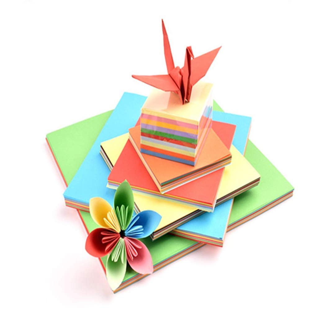 Healifty Doppelseitiges Origami Papier Faltpapier