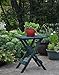 Adams Manufacturing 8500-16-3700 Plastic Quik-Fold® Side Table, Hunter Green
