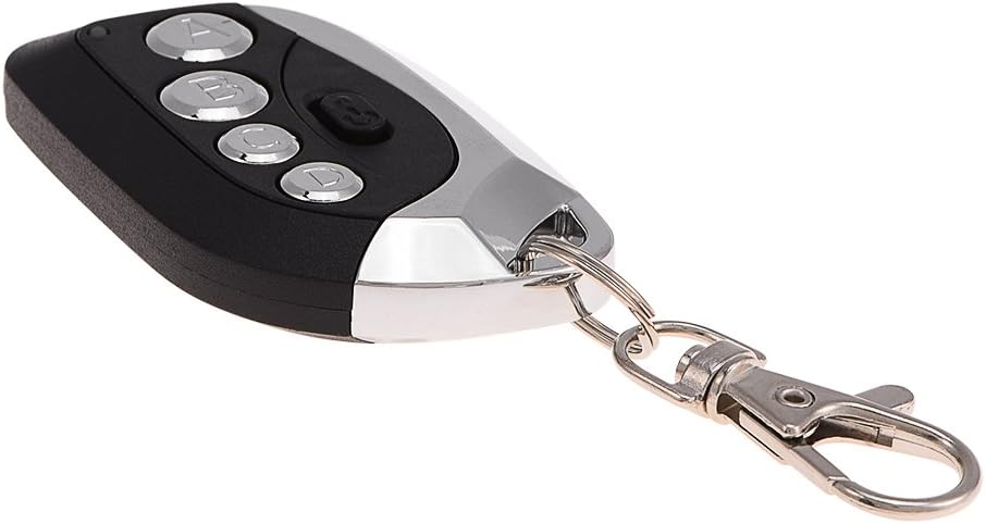 VBESTLIFE Universal Cloning Remote Control Key Fob for Car Garage Door Electric Gate -DC 6V 433.92MHz (Black) - Image 4