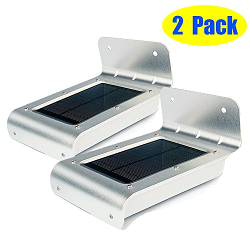 Ledmo outdoor solar lights,16 bright leds wireless sola…