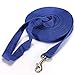 20FT/6M Long Leash Dog Obedience Recall Training Agility Lead for Training Play Camping or Backyard (Blue)