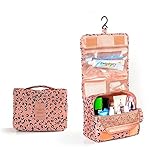 Urmiss Fashion Leopard Multi-pocket Portable Waterproof Cosmetic Bag Folding Toiletry Bag Makeup Bag Organizer Bathroom Storage Cosmetic Bag Carry Case