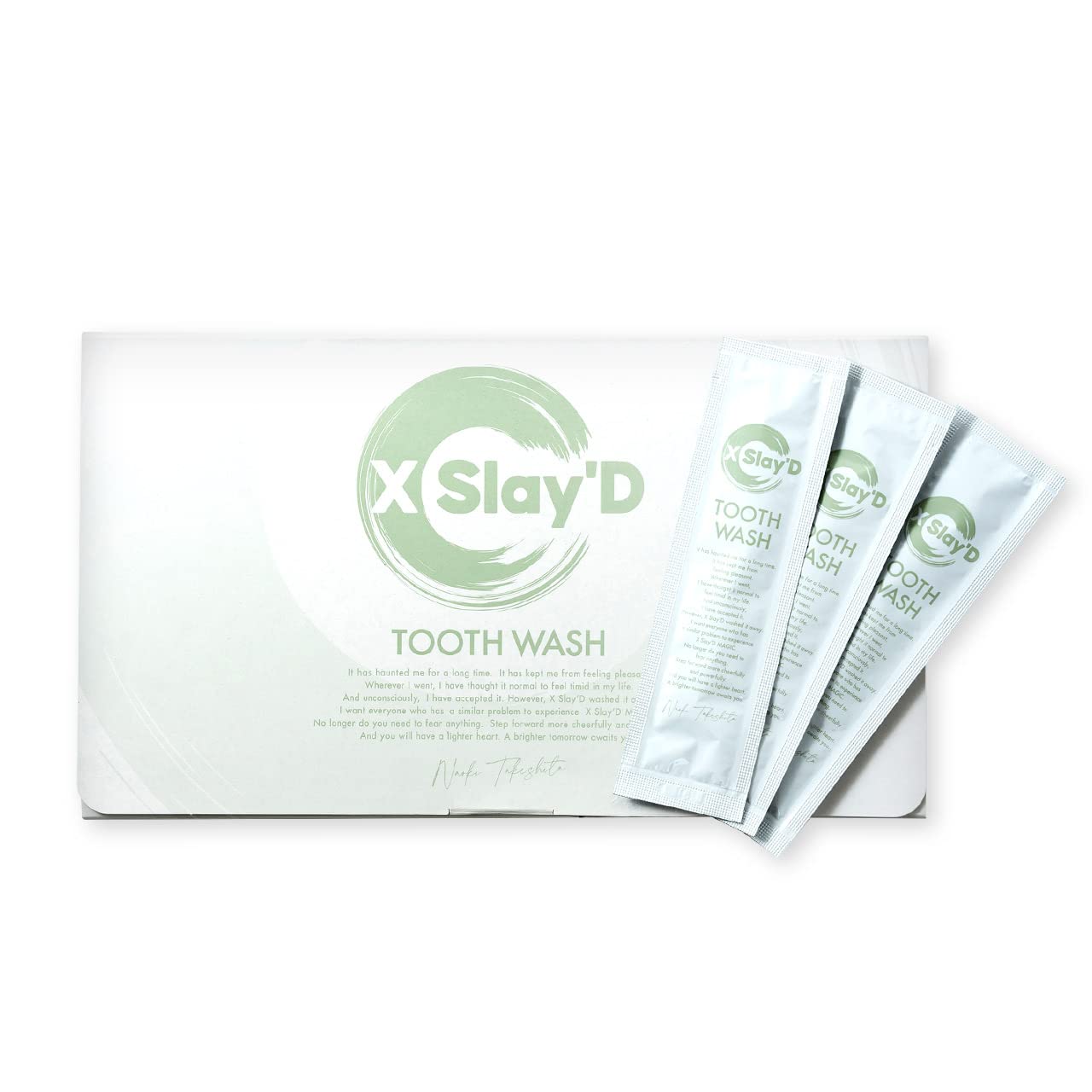 Toothwash Mua X-Slade Powerful Medicated Toothwash Individual Packaging, 30 Packs ...