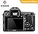 Pentax K3 / K3 II / K3D Tempered Glass Screen Protector, Exuun Optical 9H Hardness 0.3mm Ultra-Thin DSLR Camera LCD Tempered Glass for Pentax K3 / K3 II / K3D Digital Camera