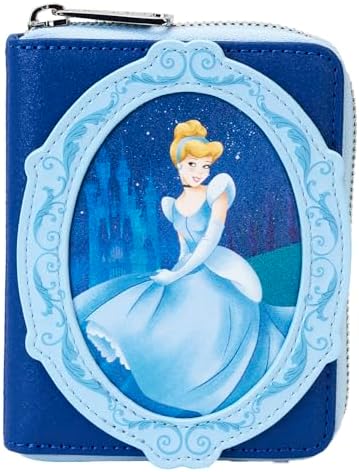 Amazon.com: Loungefly Disney Cinderella Castle Series Flap Wallet
