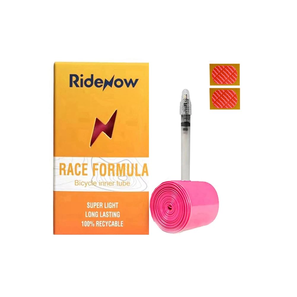 RideNow Ultralight Bike Inner Tube 700 x 18-32 Road Bicycle TPU Tire 45/65/85mm Length French Valve Super Bike Light Tube (700x18-32c SV65mm)