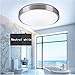 AFSEMOS LED Flush Mount Ceiling Light,13.2'', 18W(100W Incandescent Equivalent), Surface Mounted Downlight,Round LED Ceiling Lights for Bedroom,Living Room,Kitchen，1450lm,Natural Light(4500K)