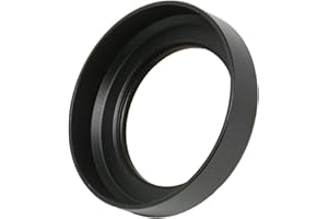 F-Foto HF-52U 52mm Metal Screw-in Lens Hood — Anodized Aluminum, Threaded Inner Ring for 52mm Filters — Durable Protective Ho