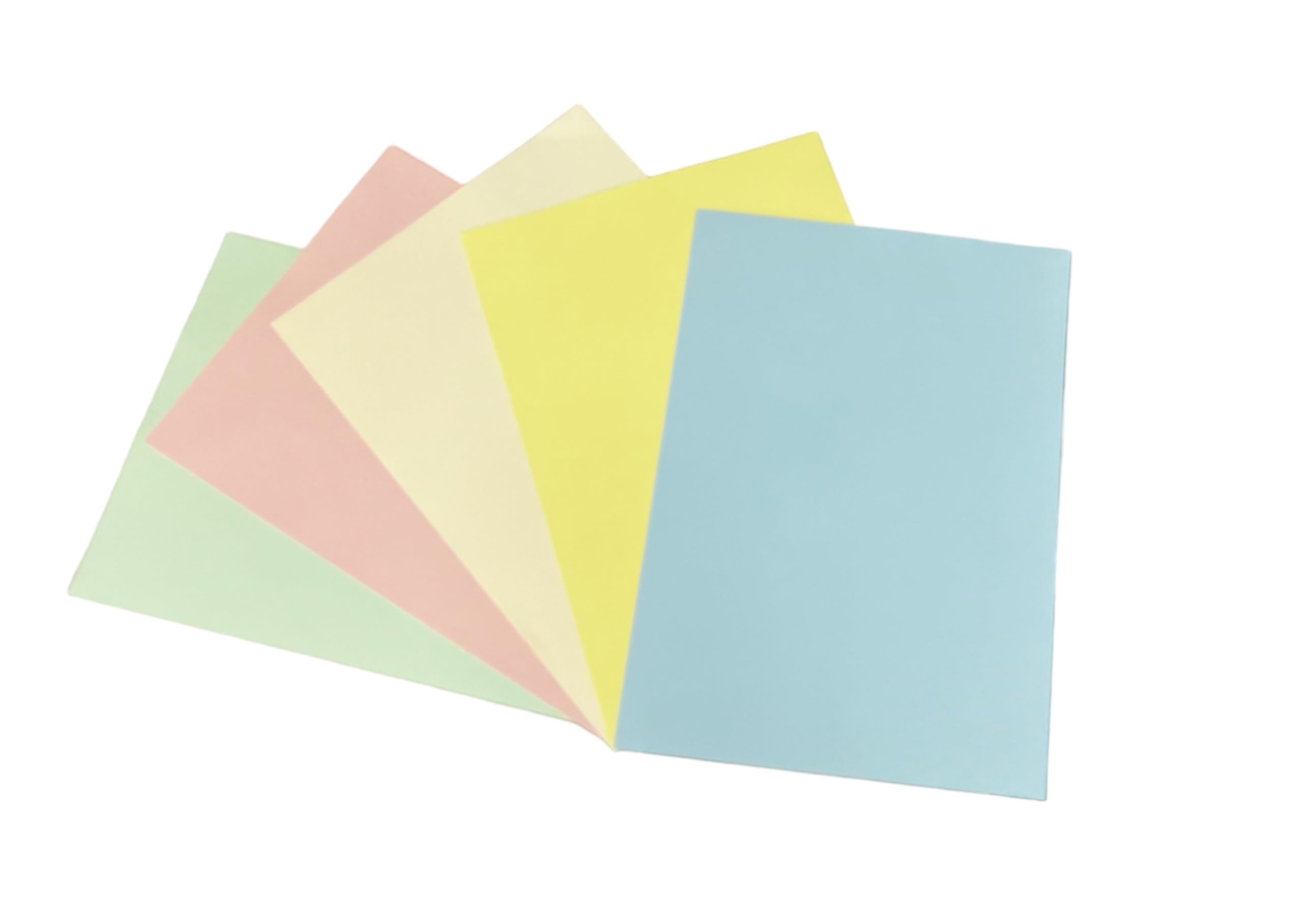 DJP Pastel Coloured Paper A4 80gsm 100 Sheets Pastel Coloured Pack - Printer Photocopier Craft Scrapbooking Paper