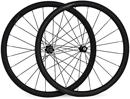 ESTTON 700C Standard Wheels 38mm Clincher Road Bike Carbon Wheels Novatec 271/372 Hub Bicycle Wheelset
