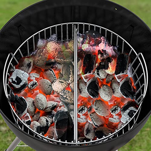 only fire Stainless Steel Charcoal Ash Basket Charcoal Briquet Holder BBQ Accessories for er