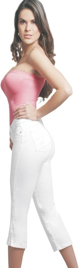 pantalones capri colombianos