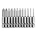 12 Pcs Phillips Screwdriver Bit Set Cross Head Screwdriver Bit S2 Magnetic Screwdriver Bits 50mm Length with 1/4 Inch Hex Shank