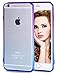 iPhone 6S Case, Vofolen iPhone 6S Slim Case Colorful Clear Cover Skin Translucent Impact Resistant Protective Shell Shock Absorbing Flexible TPU Soft Bumper Case for iPhone 6 6S 4.7 inch (Purple Blue)