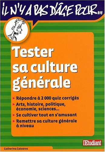 Tester sa culture générale