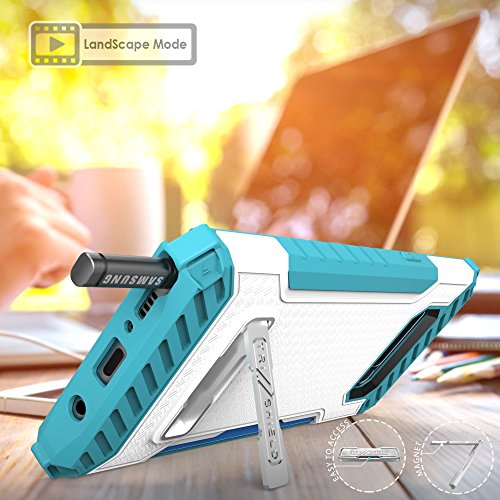 Galaxy Note 8 Case, Trishield Durable Rugged Heavy Duty Phone Cover With Detachable Lanyard Loop Belt Clip Holster And Built in kickstand Card Slot For Note 8 - Parasailing