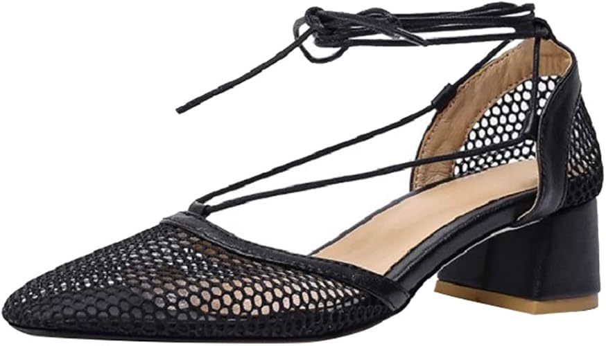 Amazon Kolnoo 21レディースサンダルエアメッシュ靴ひもパーティーサマーシューズファッションデイリーウェアシューズ ファッションサンダル