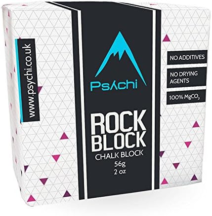 Psychi Chalk Block for Crossfit Rock Climbing Bouldering Gym Gymnastics Weightlifting Pole Dancing