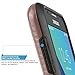 [Samsung Galaxy J3 Eclipse] Case [Bundle][Modern Series][Rose Gold] Hybrid Phone Cover [Dual Layer][Shockproof] with Car Charger, Screen Protector and CaselandUSA 2-in-1 Ball/Stylus Pen (Rose Gold)